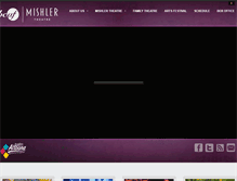 Tablet Screenshot of mishlertheatre.org